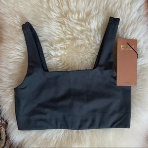 Girlfriend Collective Tommy Bra in Moon